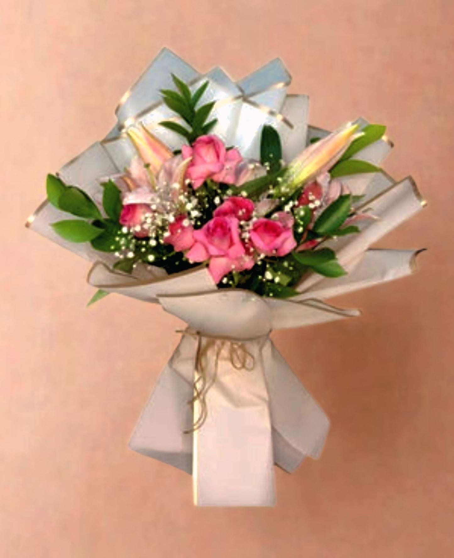 Golden Lilies Luxurious Flowers in Dubai, UAE
