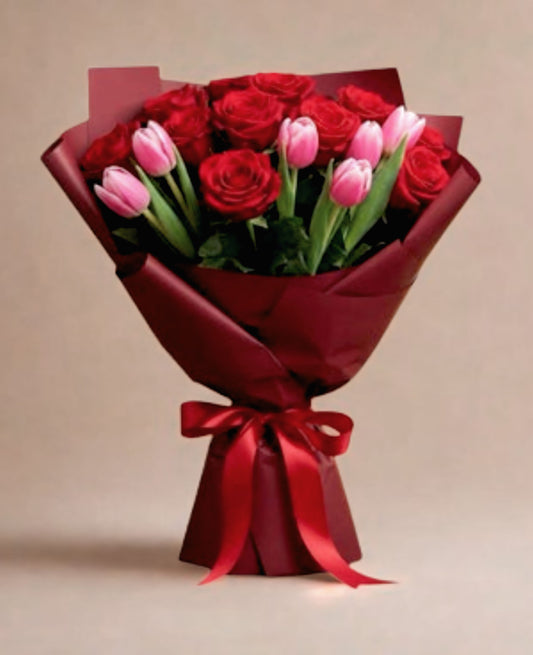 Love Romance Lily Bouquet in Dubai, UAE
