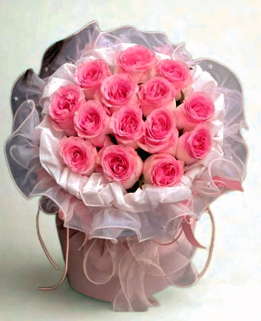 Pink Love Romantic Flowers in Dubai