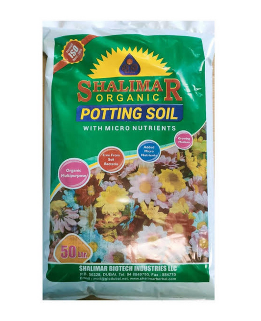 Shalimar Potting Soil - Organic Soil - 50 LTR
