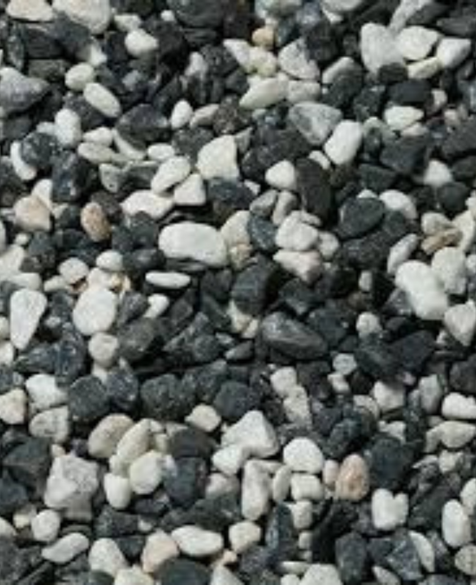 Salt & Pepper Tumbled Pebble