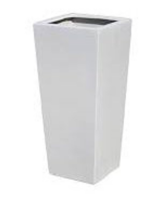 Square Tall Plastic Pot
