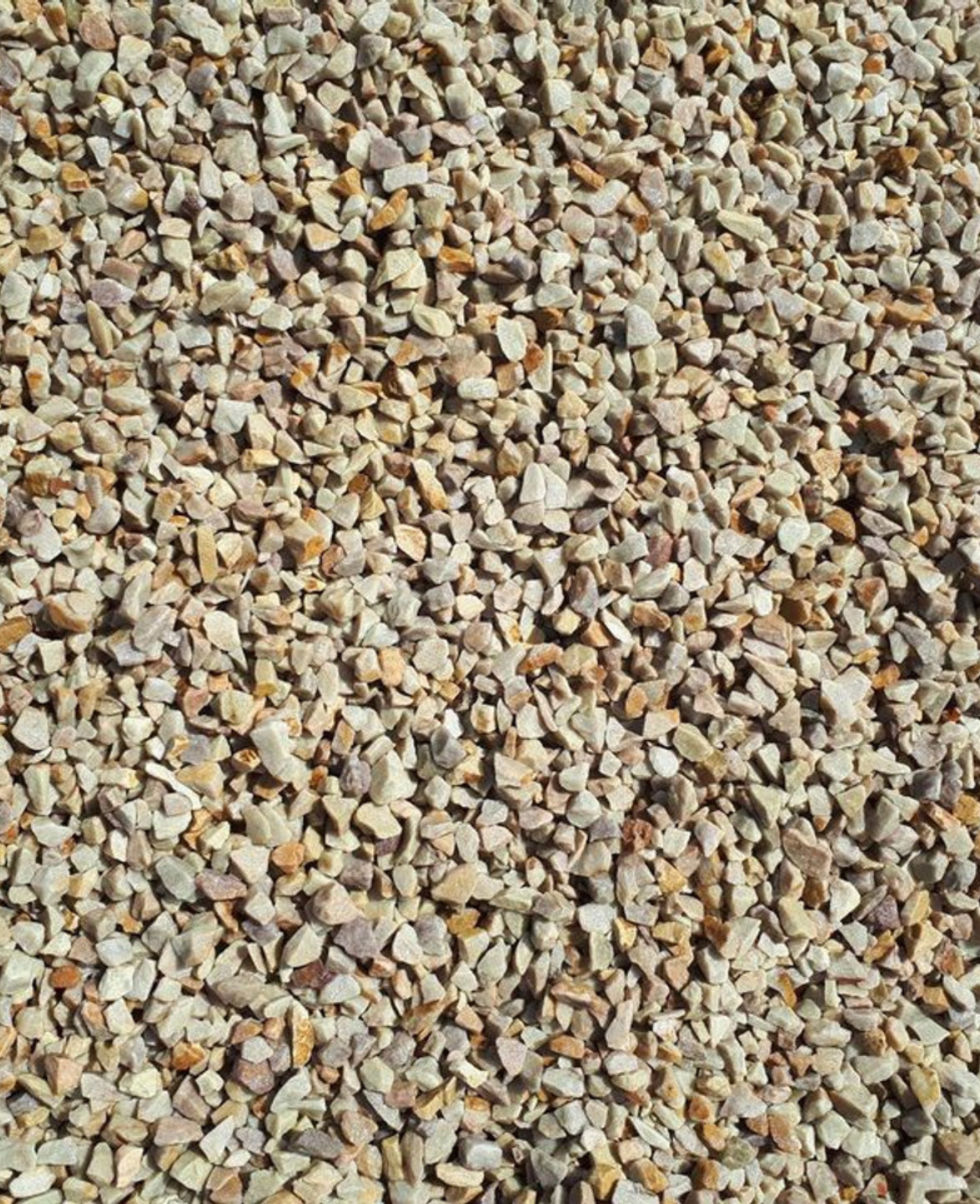 Silica Crushed Stone Cream Gravel
