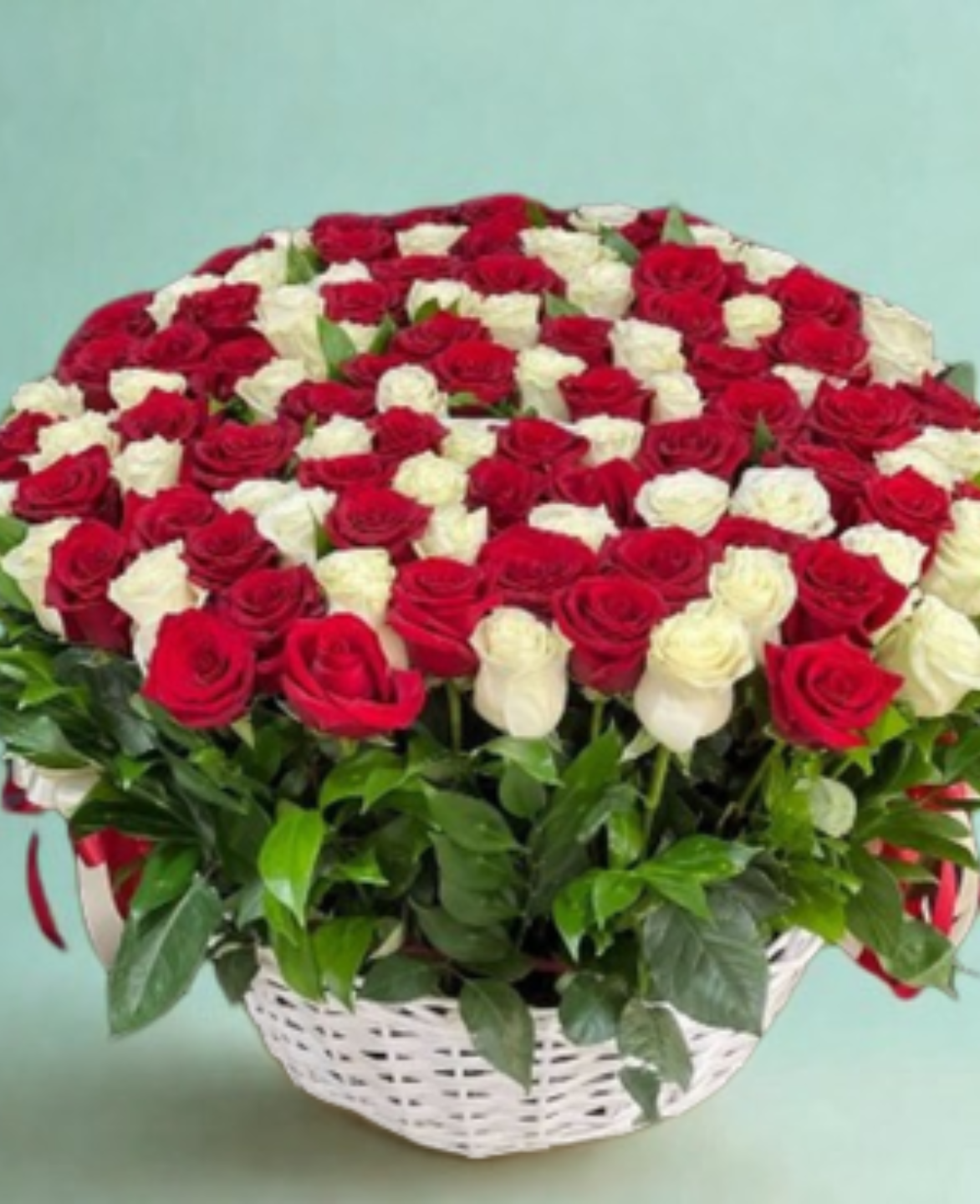 Red White Basket