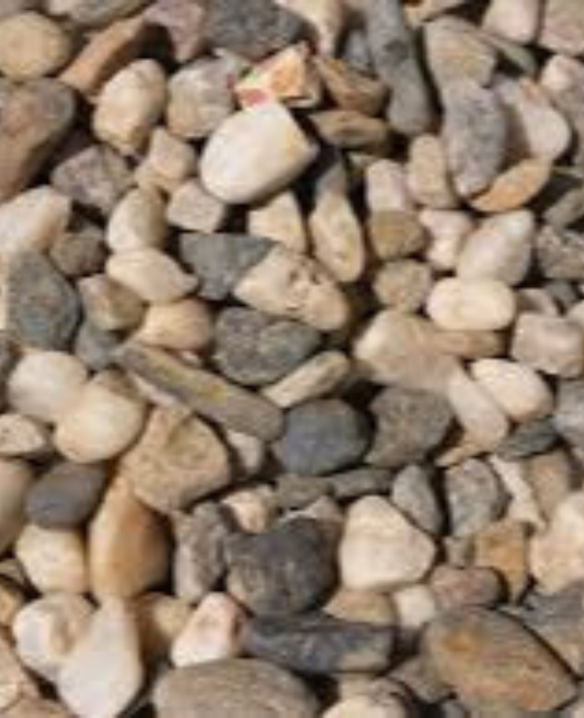 Charcoal Tumbled Pebble