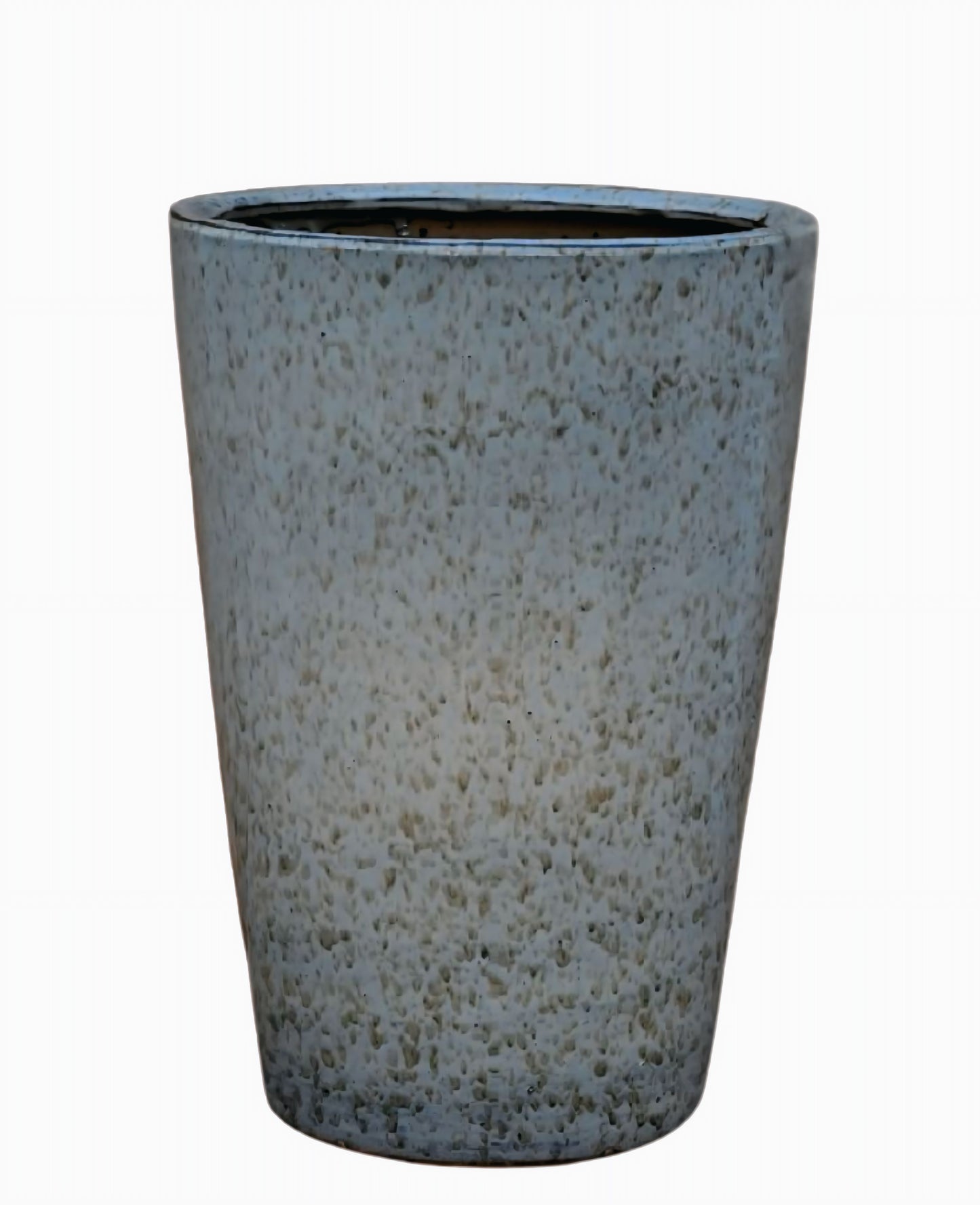 Beige Dotted Ceramic Pot