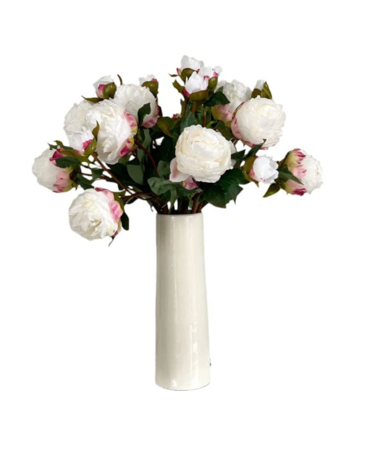 Artificial Large White Peony