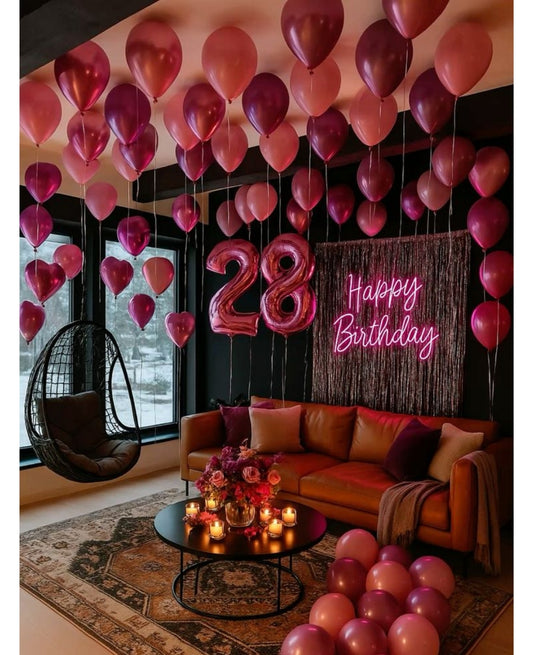 Lobby Birthday Decor