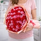 Luxury 101 stem fresh rose bouquet for anniversaries and proposals in Dubai 