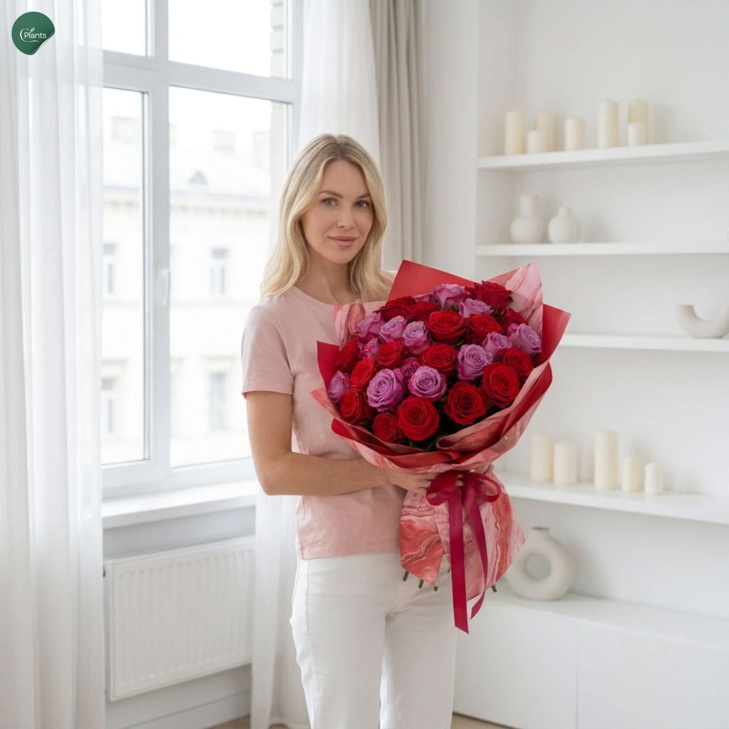 Luxury Fresh Rose Bouquet Dubai 