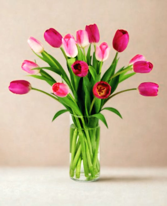 Mixed Tulip Flower Bouquet in Dubai