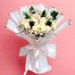 Ofay White Elegant Flowers Delivery in Dubai