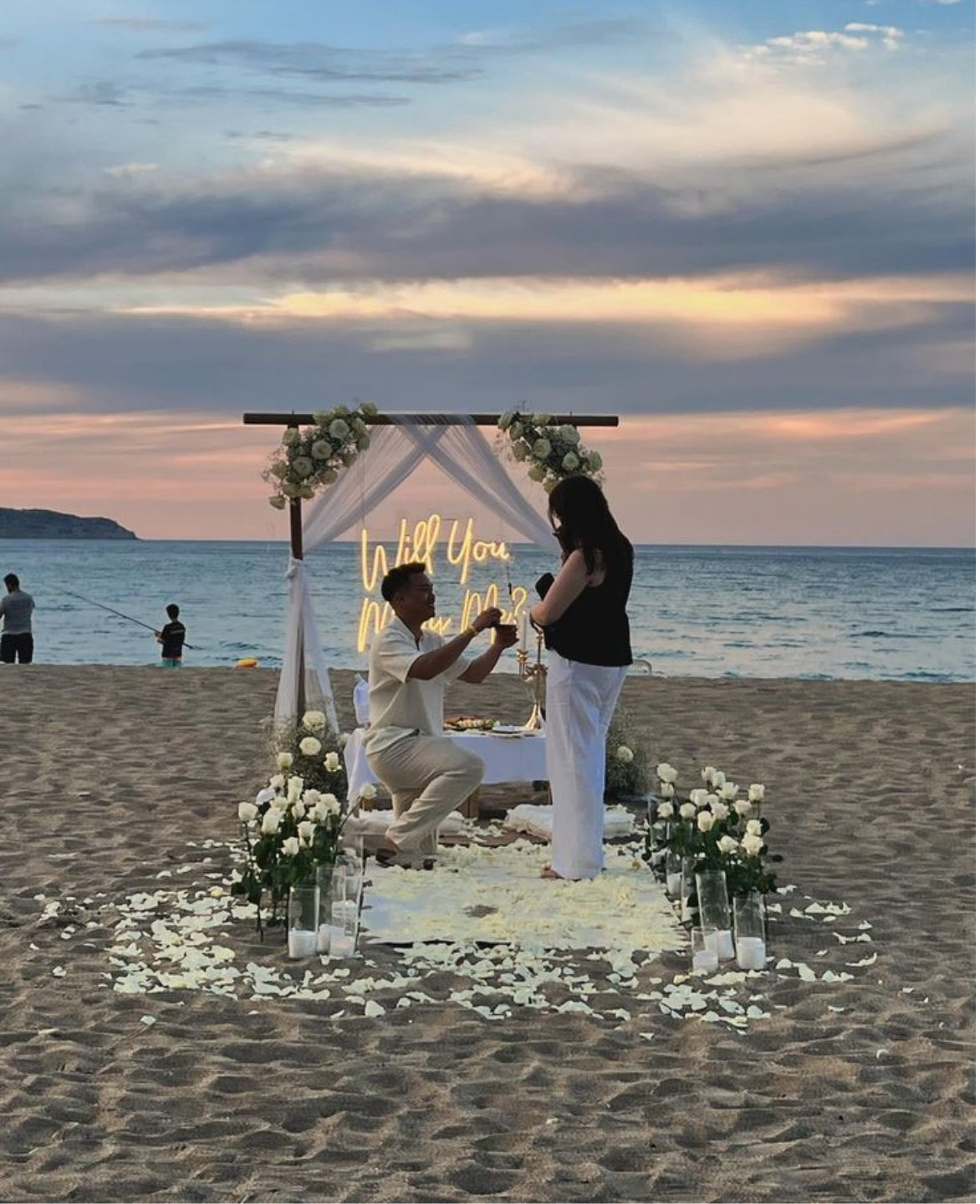 Proposal On the Beach