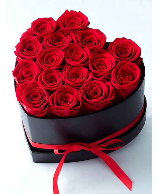Red Black Heart box