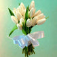 White Tulip Bouquet Online in Dubai