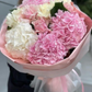 Pink and white Hydrangea