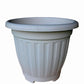 White Round Pot