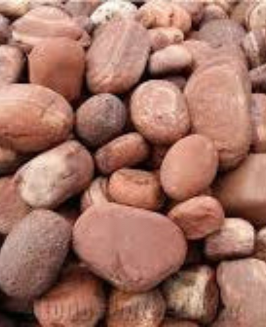 River Pebbles, Red