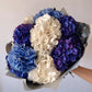 Blue and White