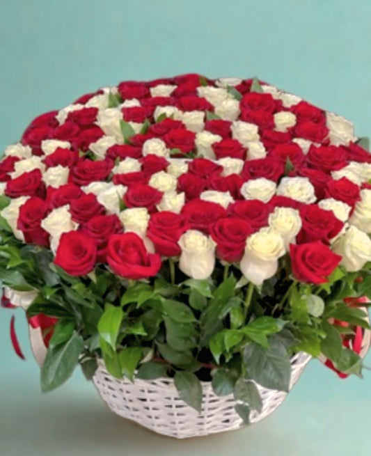 Red White Basket