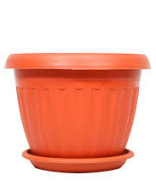 Brown Round Pot