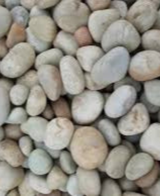 River Pebbles White