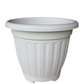 White Round Pot