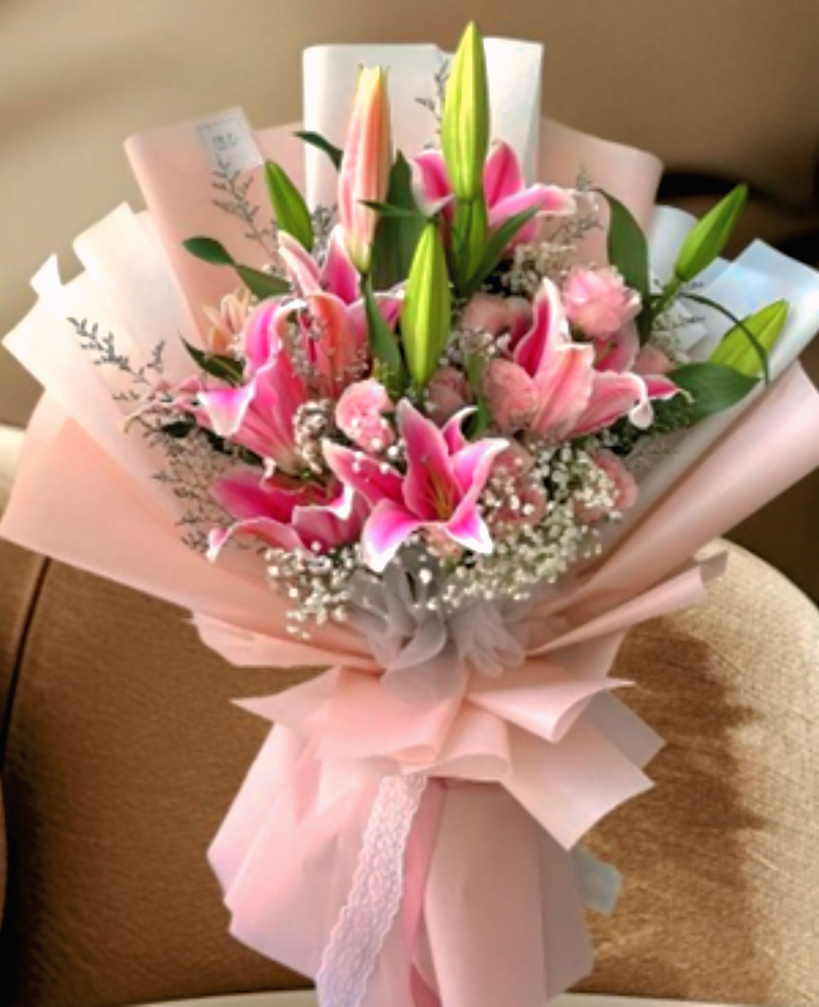 10+ Lilies Flower Bouquet Shop Lily Flower Bouquets | Pink, Red, Yellow & Black Lilies – CPlants